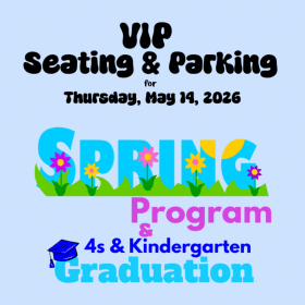 VIP Parking & Seating SPRING THU., 5/14- Value PRICELESS item