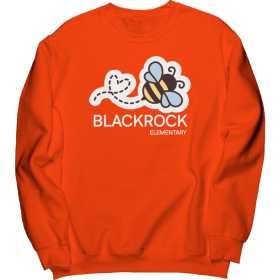 Adult Crewneck Sweatshirt - Blackrock Logo (D3)  [T] item