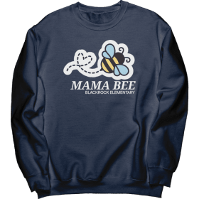 Adult Crewneck Sweatshirt - Mama Bee (D1) [T] item