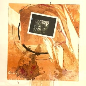 'River and Park Monotype' by Candace Jensen item