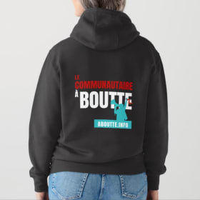 Chandail à capuche unisexe item