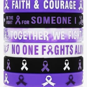 Purple Awareness Bracelet item