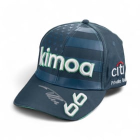 Kimoa Cap Signed by Fernando Alonso item