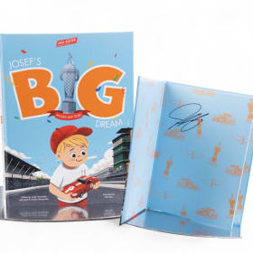 Autographed Red Racer Books item