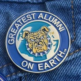 Metal "Greatest Alumni on Earth" item