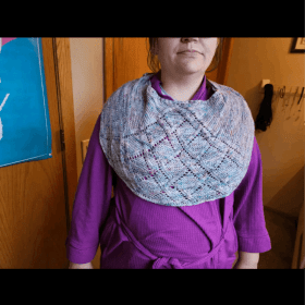 Hand Knit Shawl - a story of community item