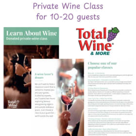Private Wine Class for 10-20 Guests item