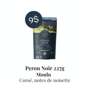 Café moulu - Pérou noir 227 g item
