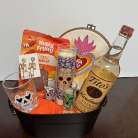 Dia de los Muertos Celebration Basket item