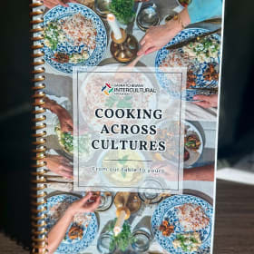 8.5" x 6" Cooking Across Cultures Cookbook – Pick up at SIA item