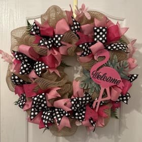 Flamingo Wreath item
