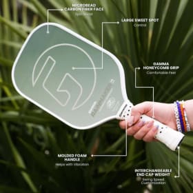 GAMMA Rainmaker paddles (2)  + 3 balls item