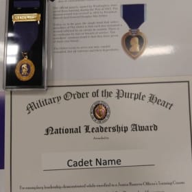ROTC Award Packet item