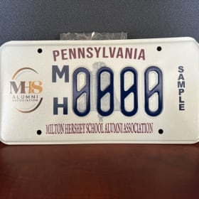 MHSAA Special Organization Plate - Proof item