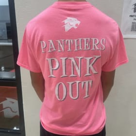 Panthers Pink Out item