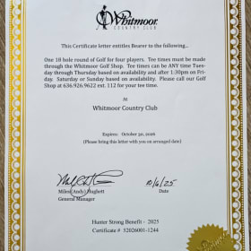 Whitmoor Golf for 4 item
