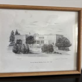 Memorial Hall Pencil Sketch 106/500 item