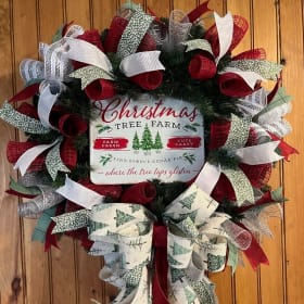 Holiday Door Wreath item