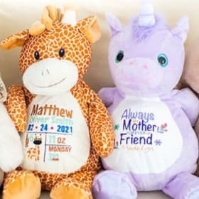 Cuddle Buddy with Embroidery item