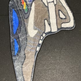 Wrestling Shoe Rug item