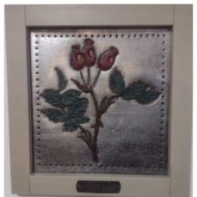'Rosehip' Metal Artwork item