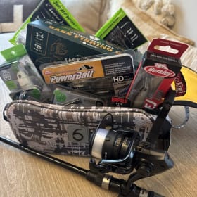 Lake/Pond fishing package w/rod & reel item