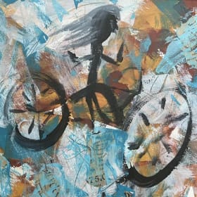 110 Linda Allen Riding Through Time item