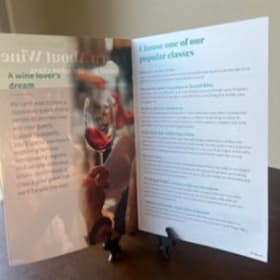 Wine Class for up to 10 people item