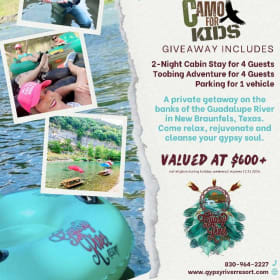 Gypsy River RV Park 2 Night Stay item