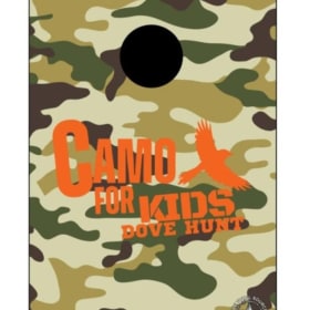 Camo for Kids Cornhole Boards item
