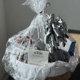Fall Vibes Coffee and Decor Basket item