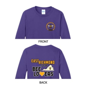 Unisex Cotton T-shirt, long sleeve - Bee lovers (two-sided) item