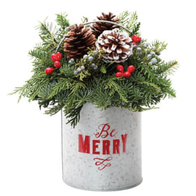 SHIPPED: Be Merry Centerpiece item