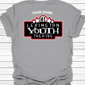 PERSONALIZED LYT grey unisex cotton t-shirt item