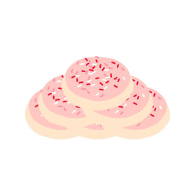 4 "Diwali-decorated" Cookie Box item