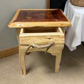 Handmade Cedar Table by Ted Hovey item