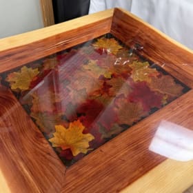 Handmade Cedar Table by Ted Hovey item