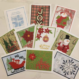 10 Handmade Christmas Cards item