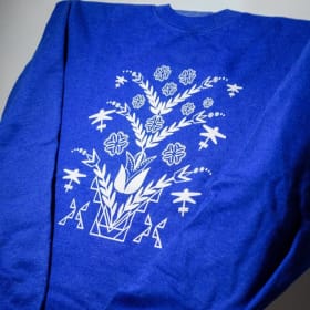 Blue Cornflower Sweatshirt item