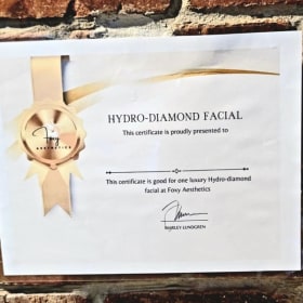 Hydro Diamond Facial / Foxy Aesthetics item