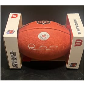 Patrick Mahome's Autographed Football item