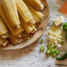 Spicy Tomatillo Chicken and Cheese Tamales item