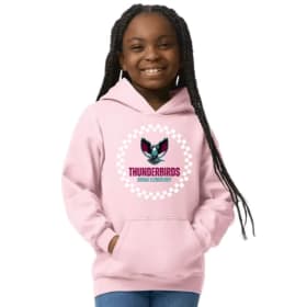 Youth - Pink Checkered Hoodie item