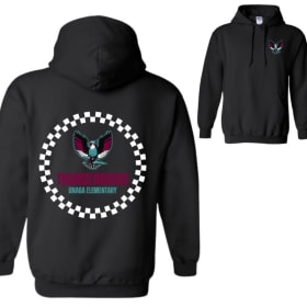 Youth - Checkered Hoodie - Black item