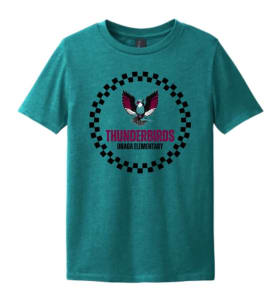 Youth - Checkered Thunderbird - Teal item