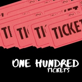 100 Tickets item