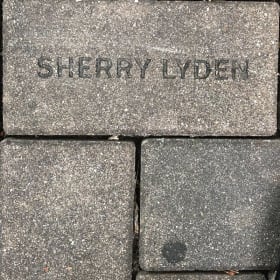 personalized, engraved brick paver item