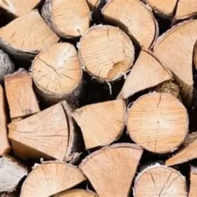 Truckload of seasoned logs item