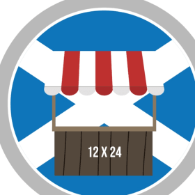 12 x 24 Vendor Booth item