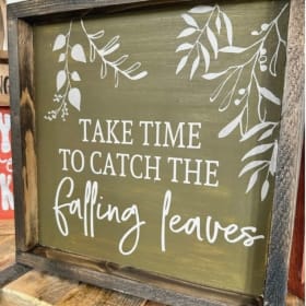 Falling Leaves Sign Kit item
